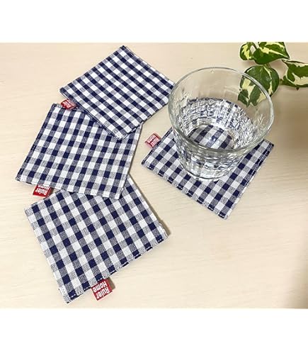 Amazon｜コースター 日本製 今治タオル 認定 白 ホワイト 4枚